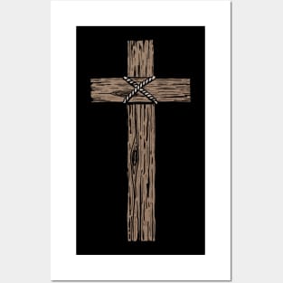 Wooden cross Posters and Art